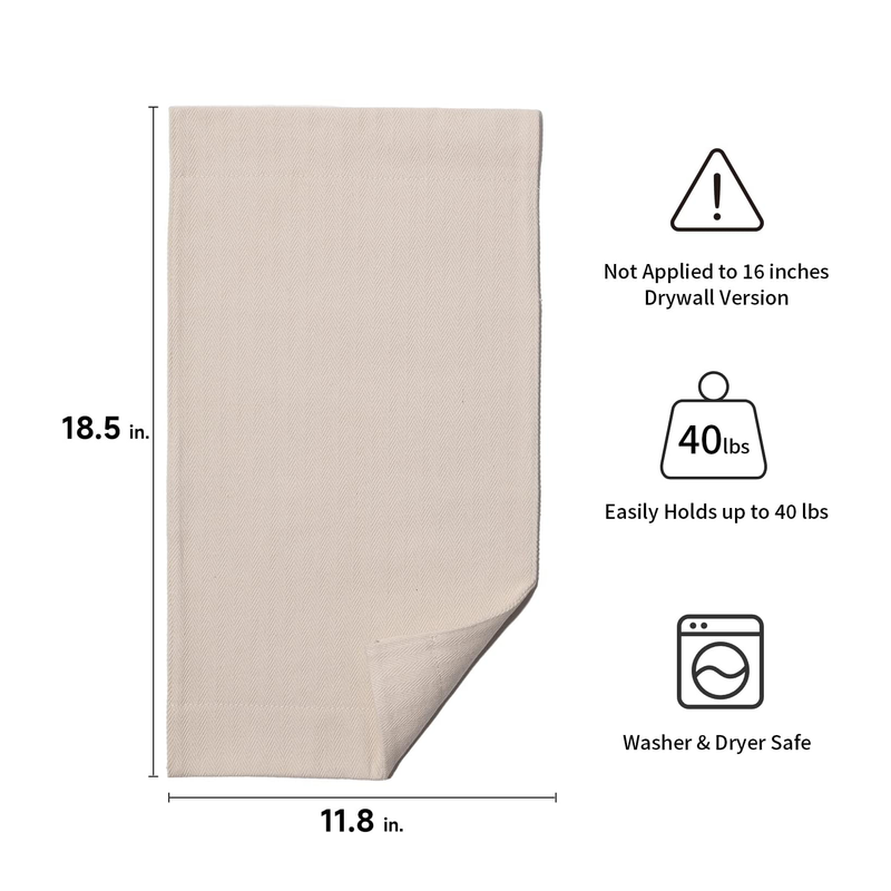 Cat Hammock Replacement Fabric (2 Pack) - White Canvas - Compatible with Specific Wall Hammocks