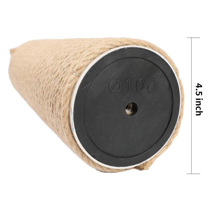 Replacement Cat Scratching Post (14.6" x 4.5") - Compatible with 36" Tall Posts, Natural & Safe