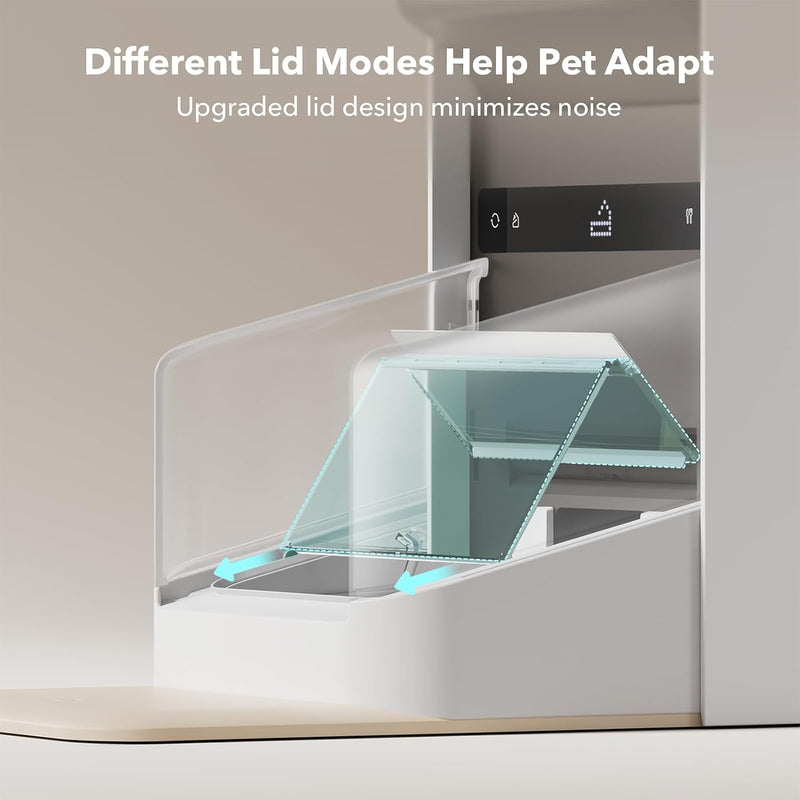 Smart RFID Pet Feeder | One Pet, One Feeder | App-Controlled & Wi-Fi Enabled  pen_spark