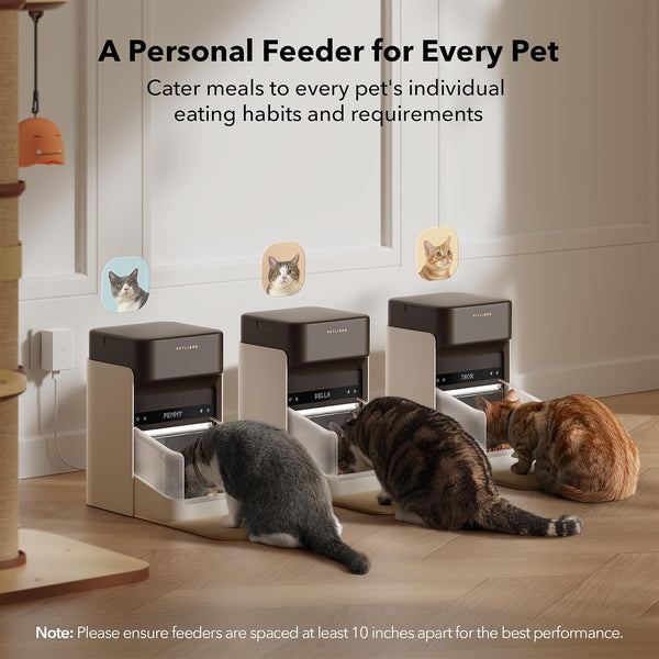 Smart RFID Pet Feeder | One Pet, One Feeder | App-Controlled & Wi-Fi Enabled  pen_spark